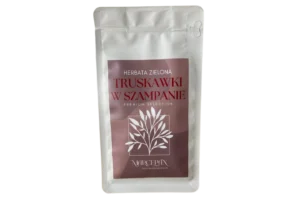 Herbata zielona truskawki w szampanie doypack 50g