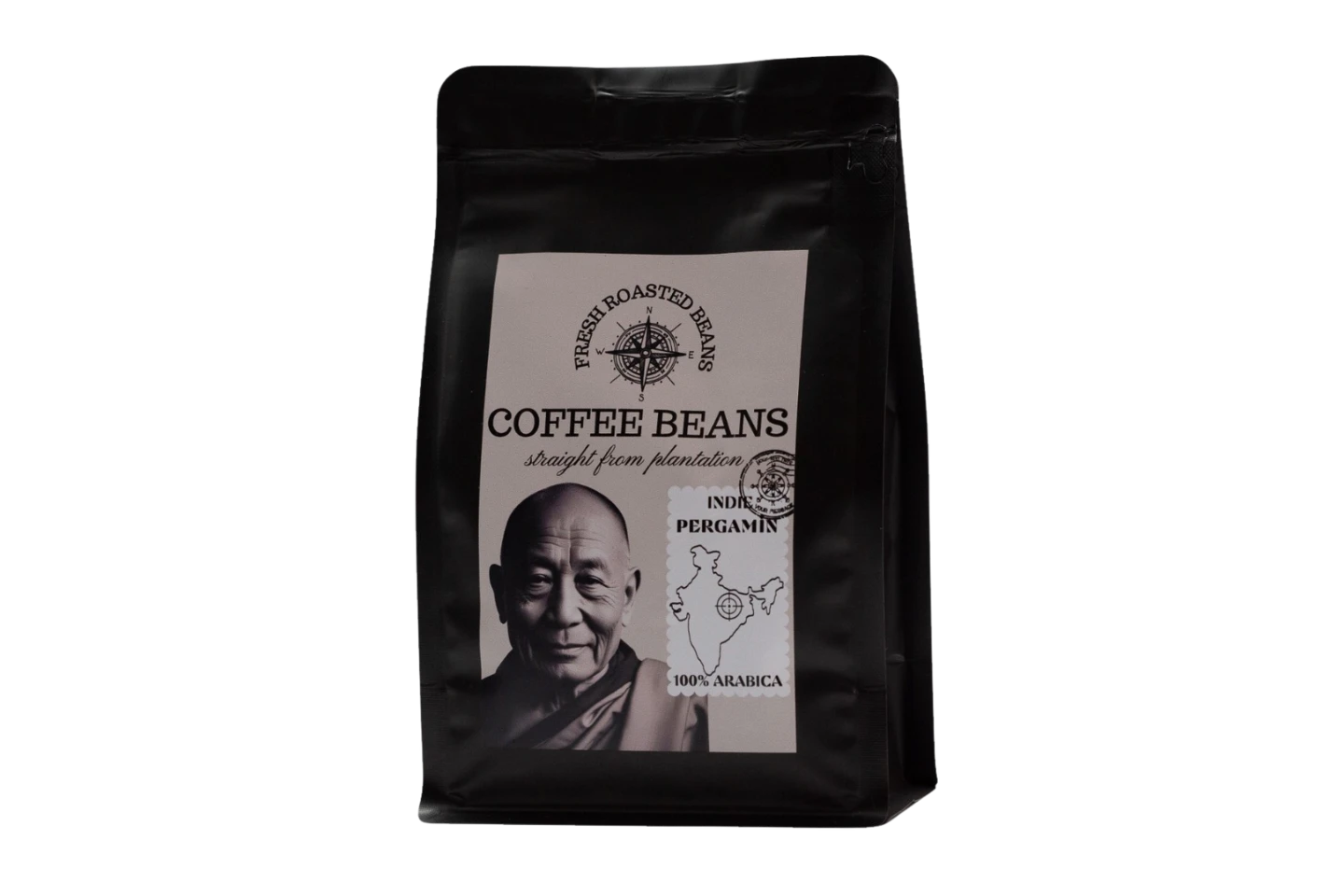 Kawa ziarnista indie pergamin 1