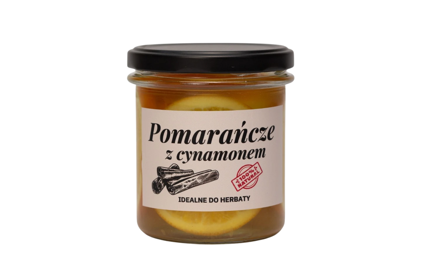 Pomarancze z cynamonem sloik 250g