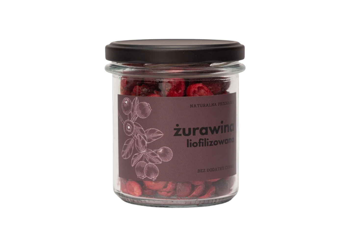 Zurawina liofilizowana sloik 25g